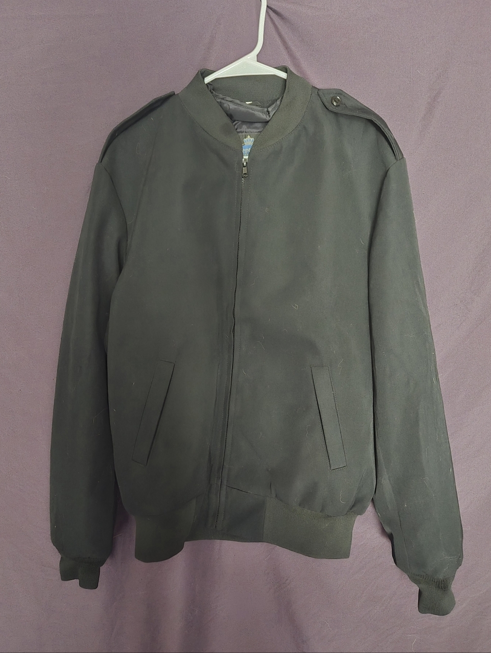 Neptune Garment Co Black Mens Military Jacket Size 42. US Navy